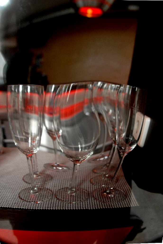 Alkoholisierte Perspektive.