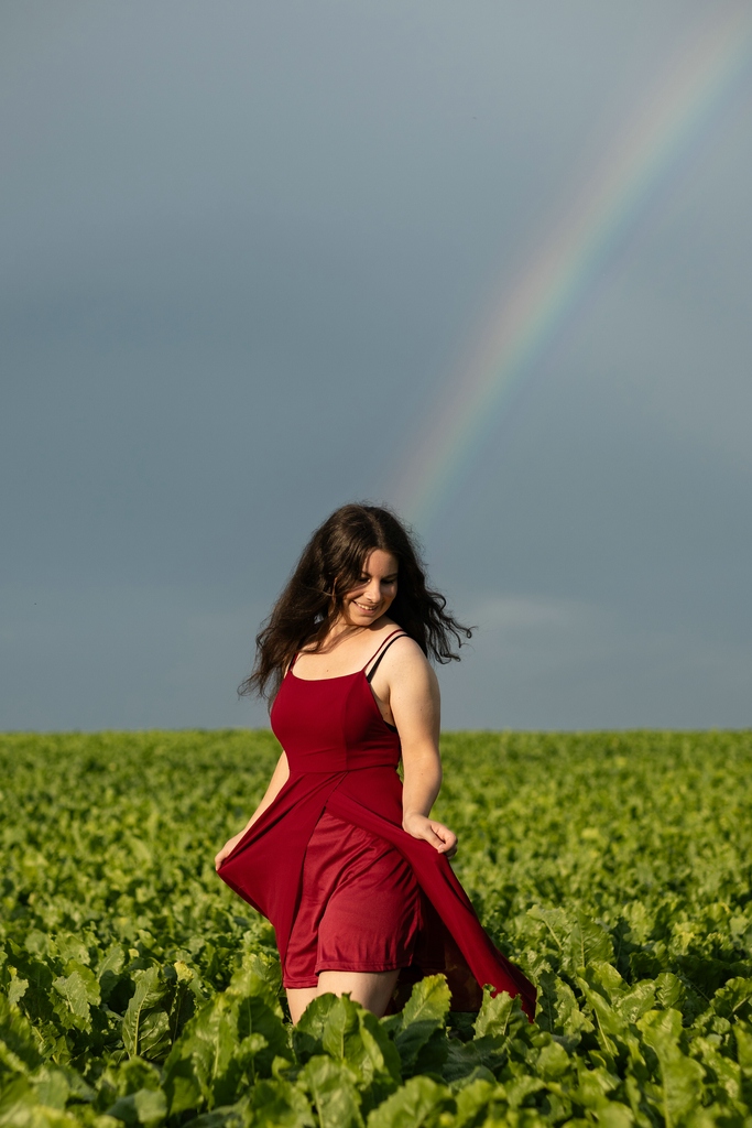 Am Ende des Regenbogens ist ein Schatz