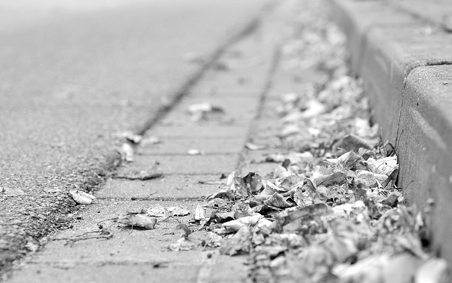 am Straßenrand