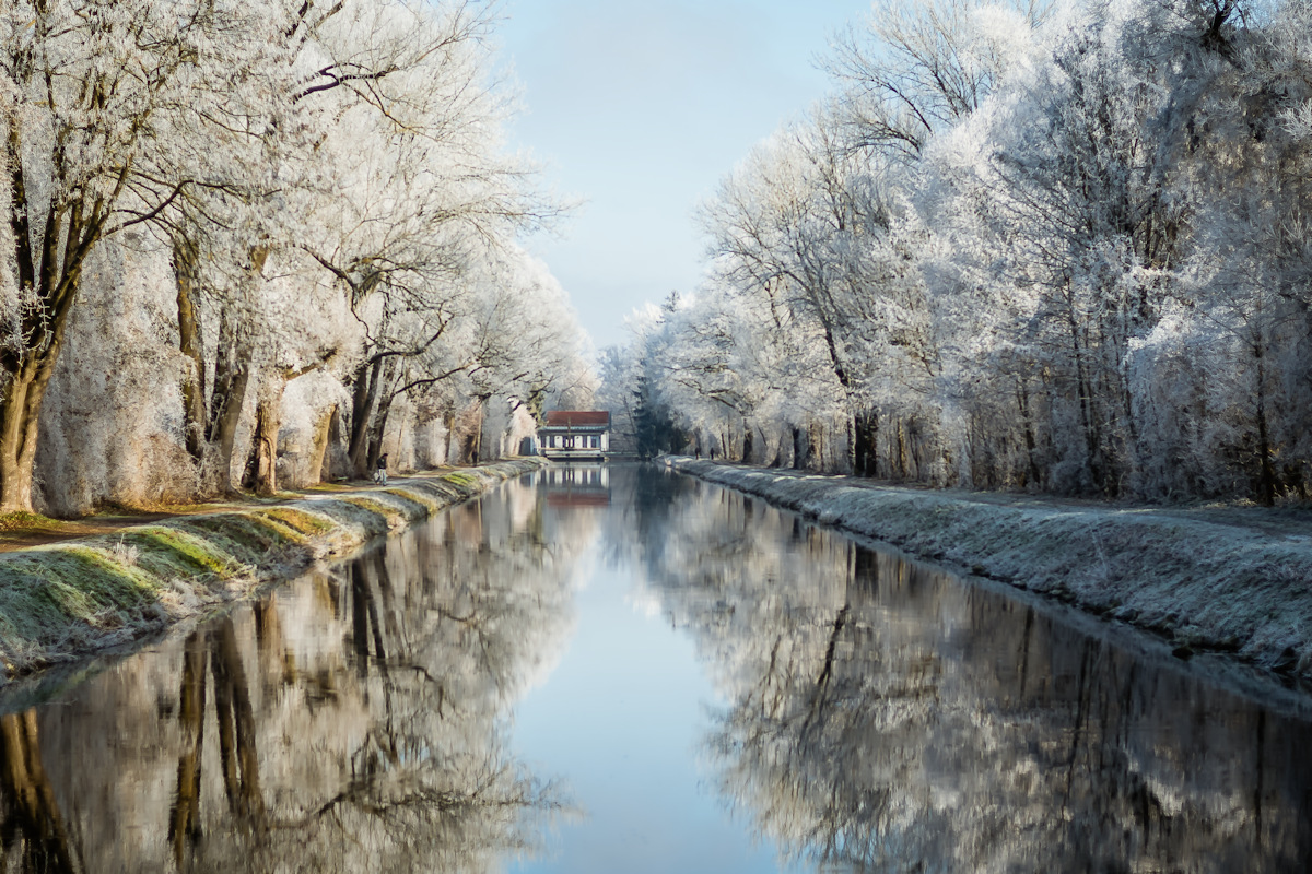 Amper im Winter