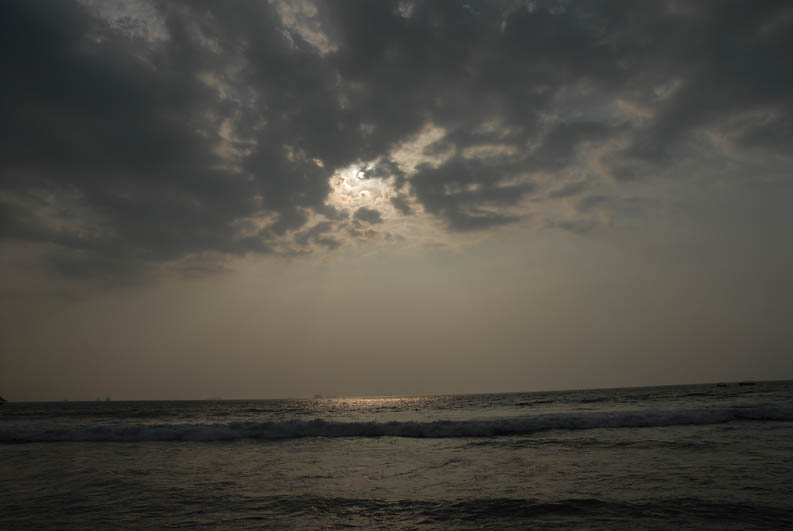 Atmosphere on Indian Ocean (Goa)