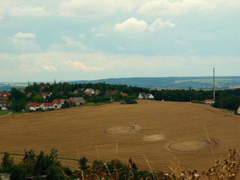 auch in Thüringen soll es Kornkreise geben :)