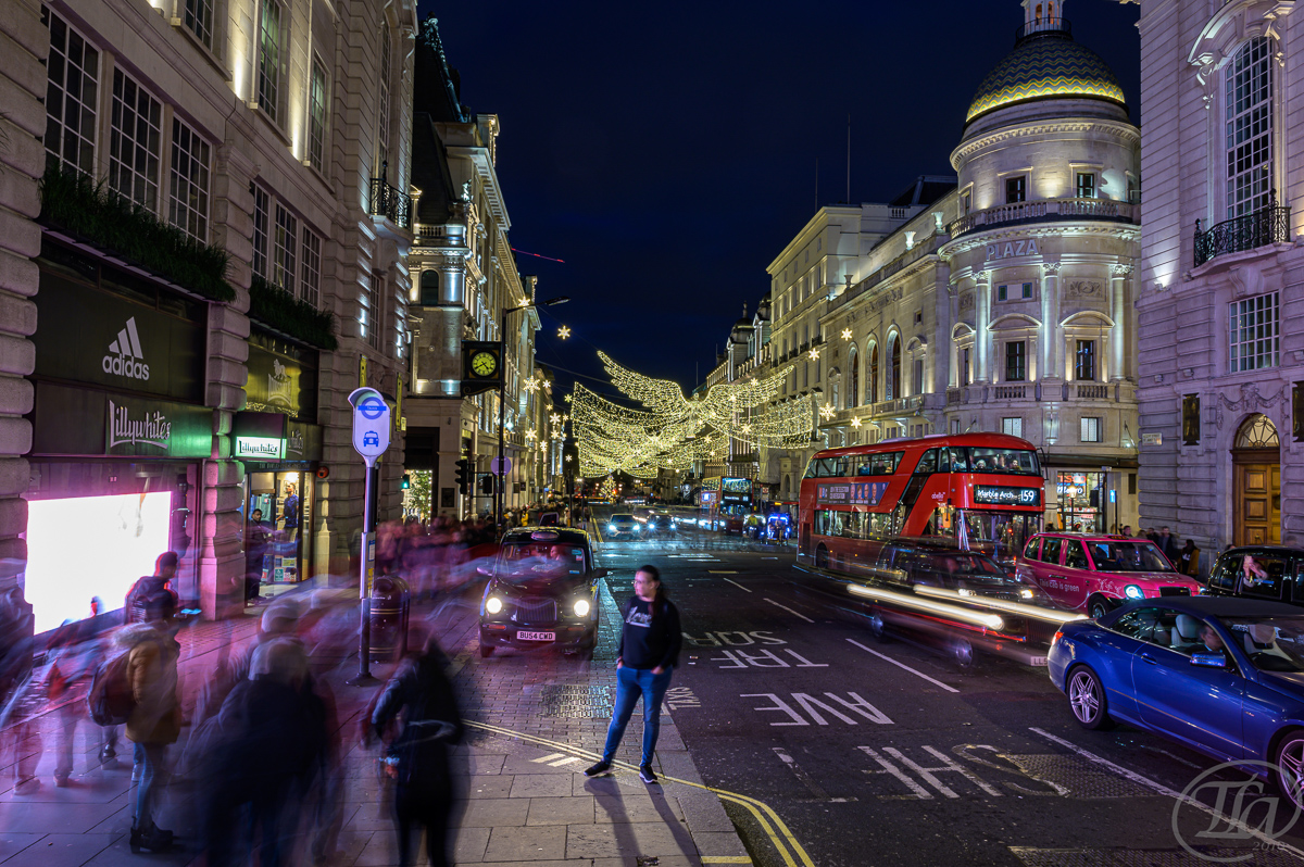 Auf dem Weg zum Picadilly Circus