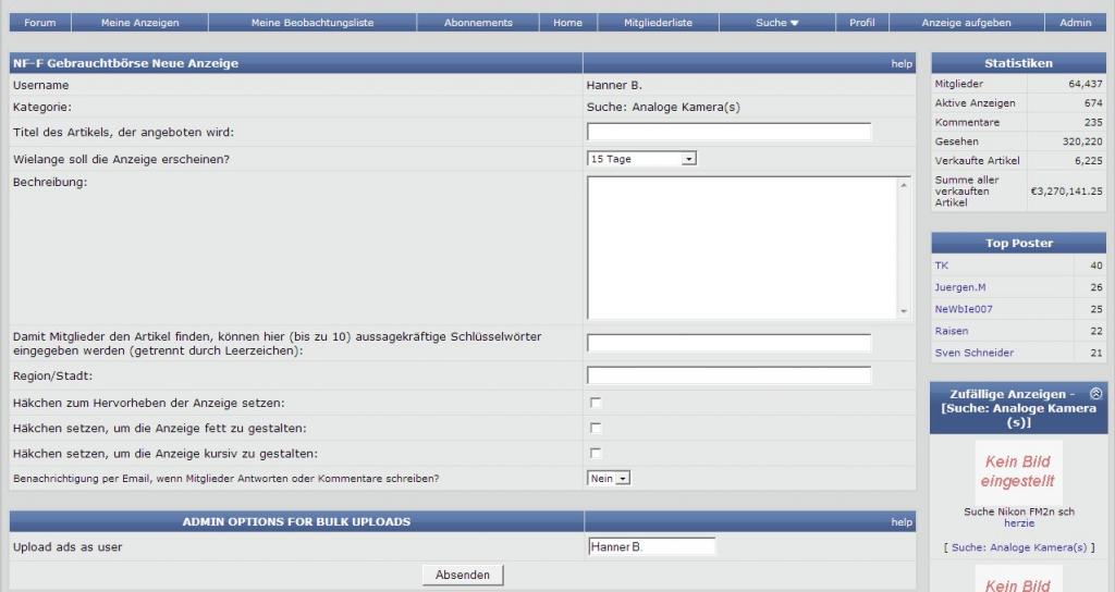 börse screenshot