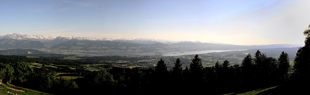 Bachtel richtung Zürichsee