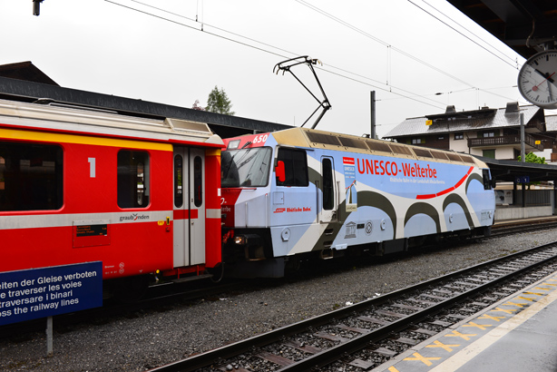 Bahn Bahnhof Davos Dorf (6) 1