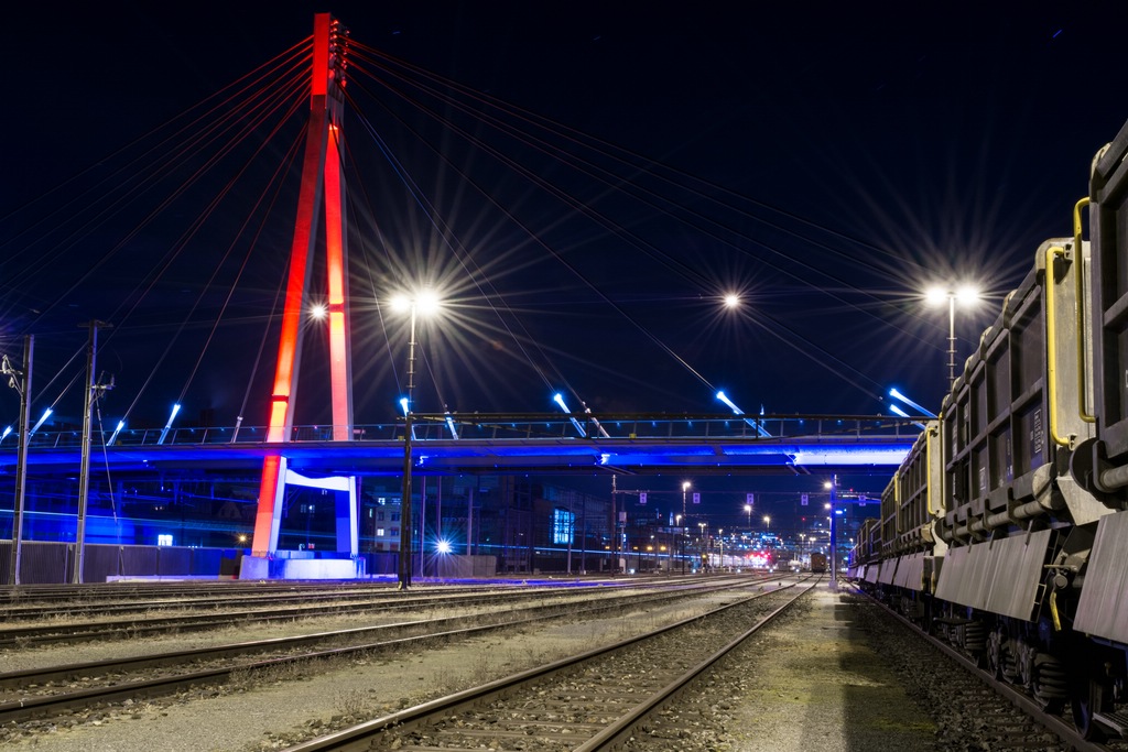 bahnhofseinfahrt winterthur, storchenbrücke