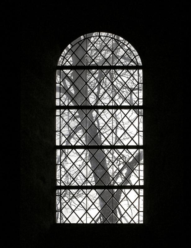 Baum vor dem Kirchenfenster ShiftN