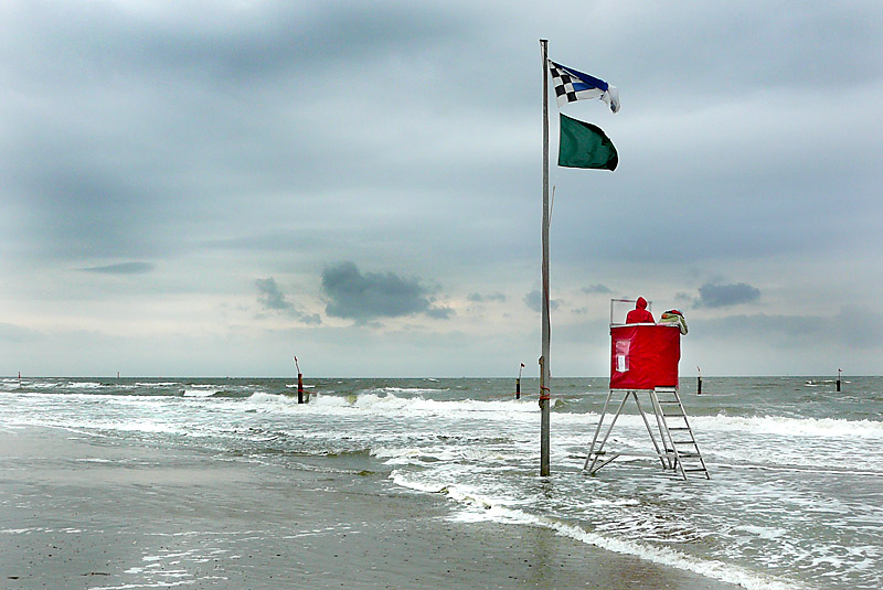 Baywatch am Nordstrand auf Norderney