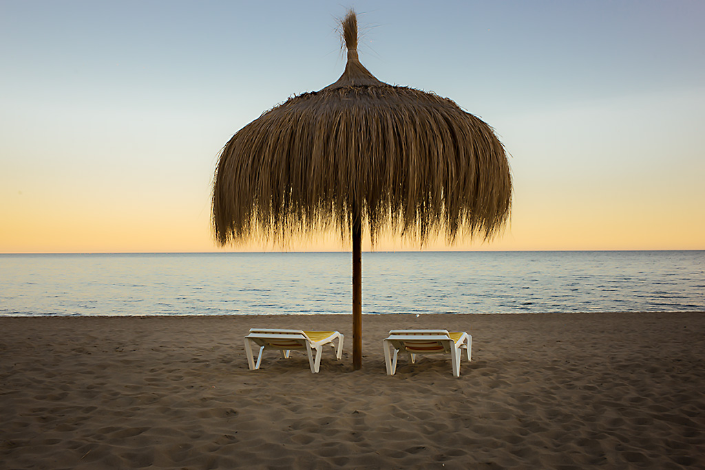 beach sunset