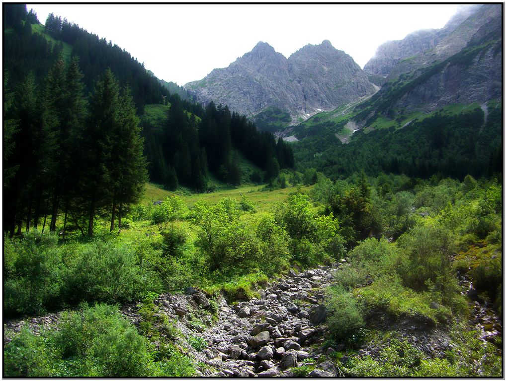 Berge im Kleinwalsertal