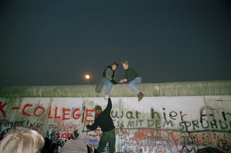 Berlin 1989 Mauerfall 2