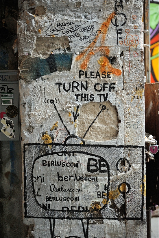 Berlin, Rosenthaler Str. - 09/2012 - Berlusconi