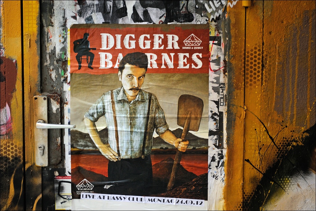 Berlin, Rosenthaler Str. - 09/2012 - Digger Barnes