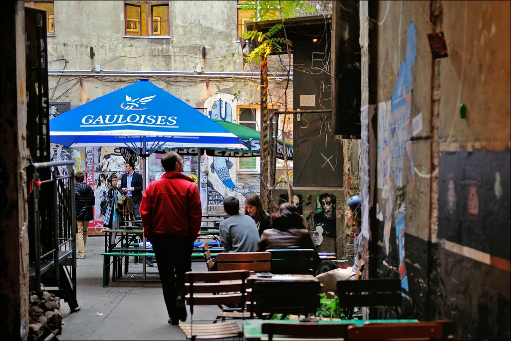 Berlin, Rosenthaler Str. - 09/2012 - Gauloises