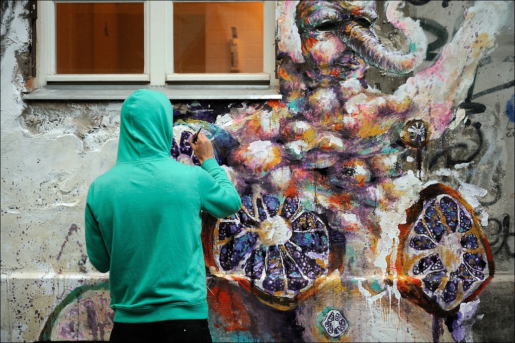 Berlin, Rosenthaler Str. - 09/2012 - Maler
