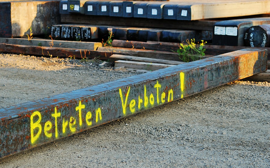 betreten verboten