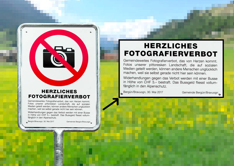 Bild Fotografierverbot