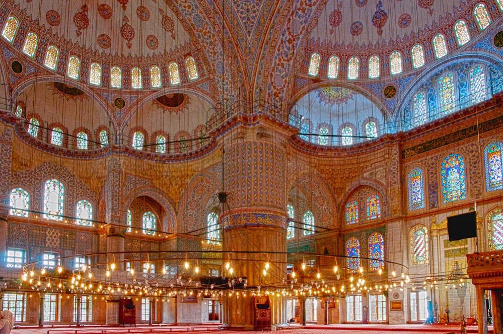 blaue moschee HDR