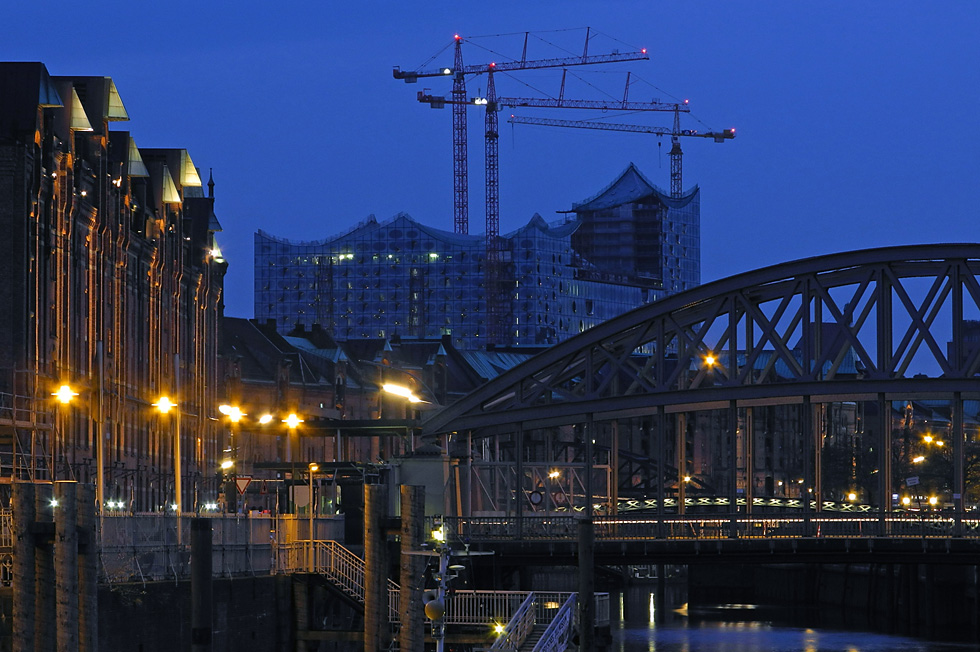 Blaue Stunde in HH