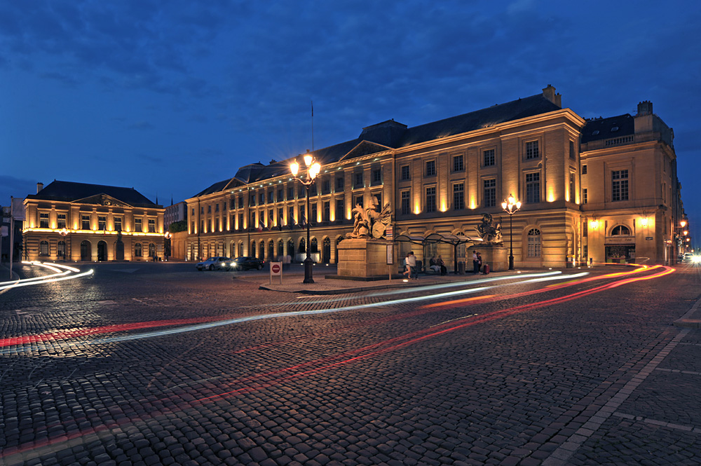 Blaue Stunde in Metz