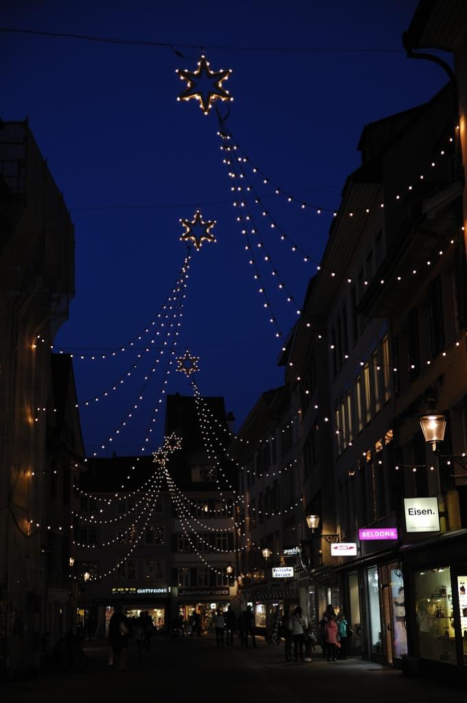 Blaue Stunde in Winterthur