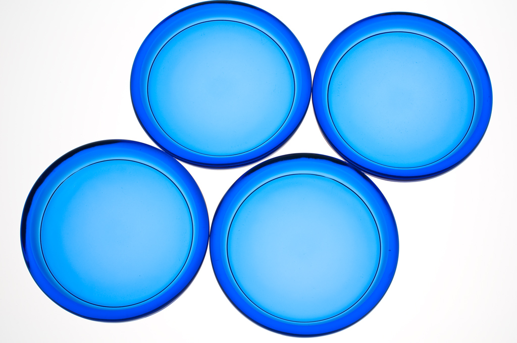 Blaues Glas