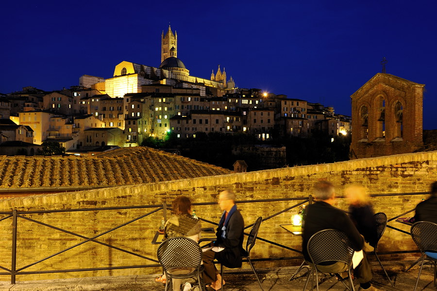 Blick auf Dom Siena