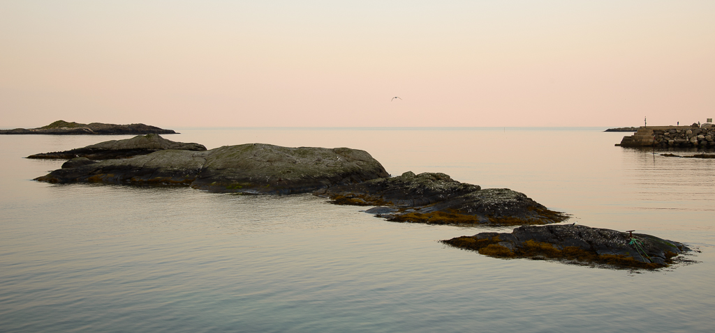 Blick aufs Meer in Å / Lofoten