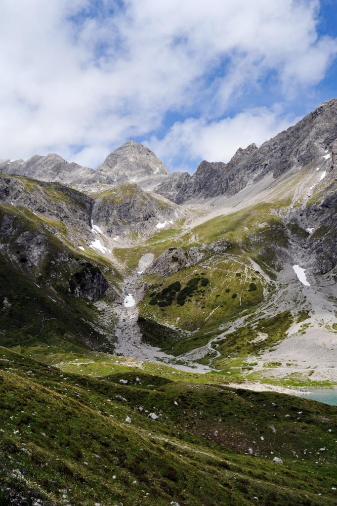 Blick gen Schesaplana