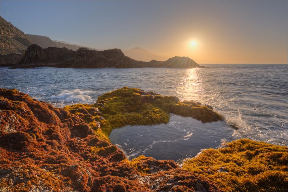 Blick nach Westen bei Mesa del Mar