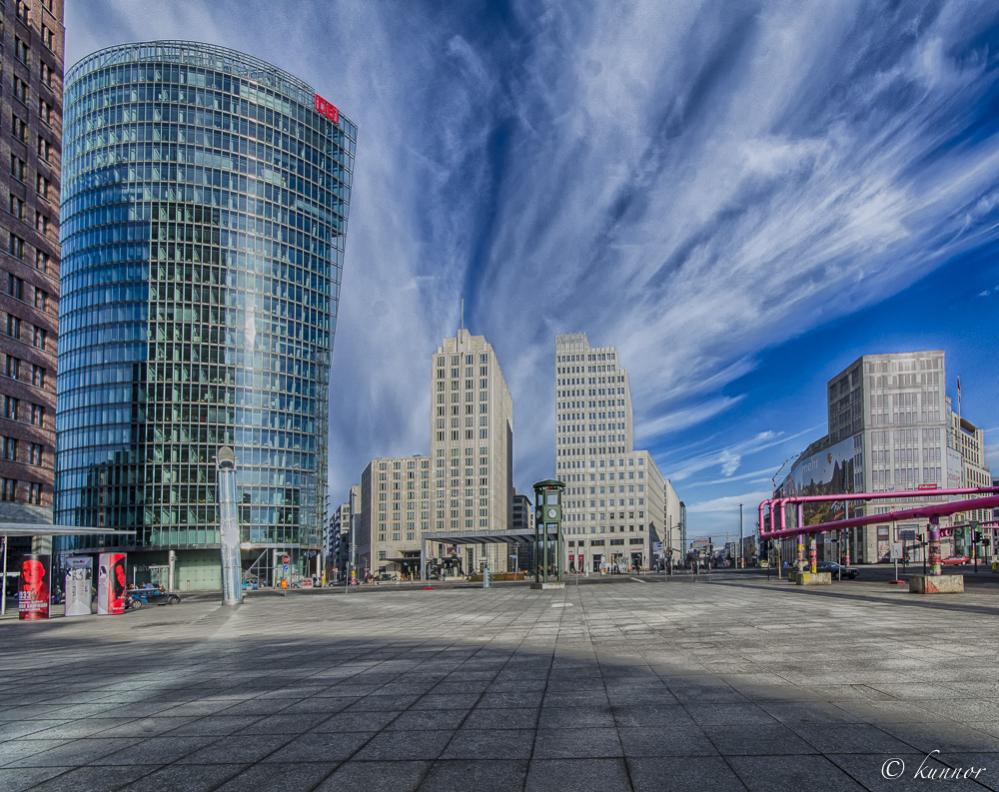 Blick zum Beisheim-Center