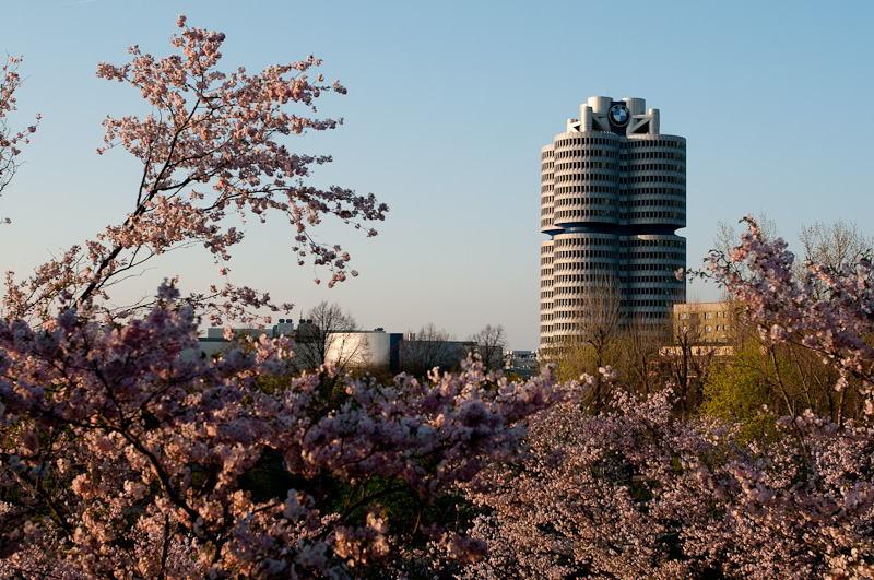 BMW im Frühling