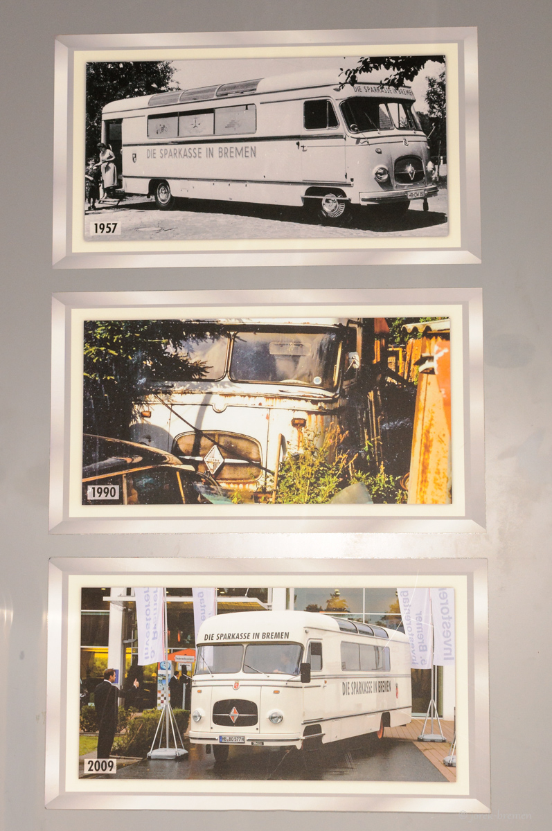 Borgward Bus Sparkasse Bremen Zweigstelle 49