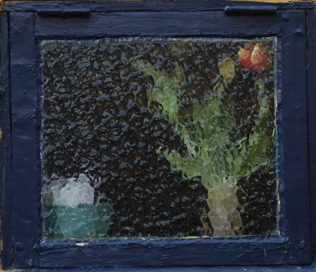 Bornholm: Blaues Fenster.