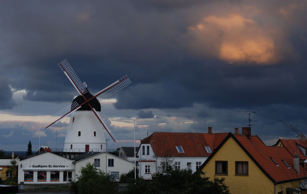 Bornholm, Windmühle von Gudjem