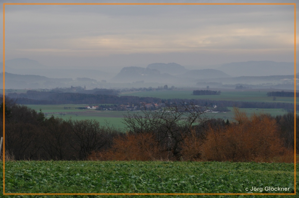 Borsberg - Blick Richtung Königstein