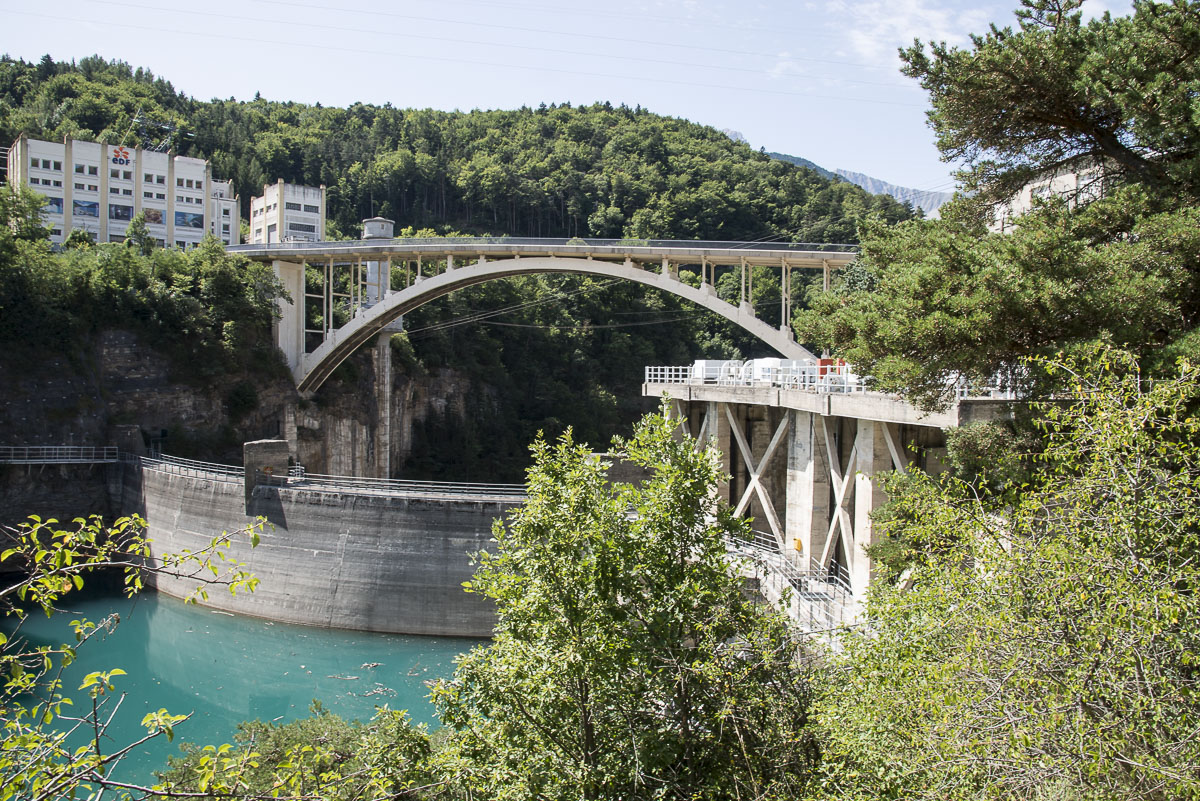 Brücke Lac du Sautet