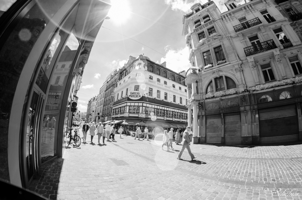 Brüssel, Infrarotfoto