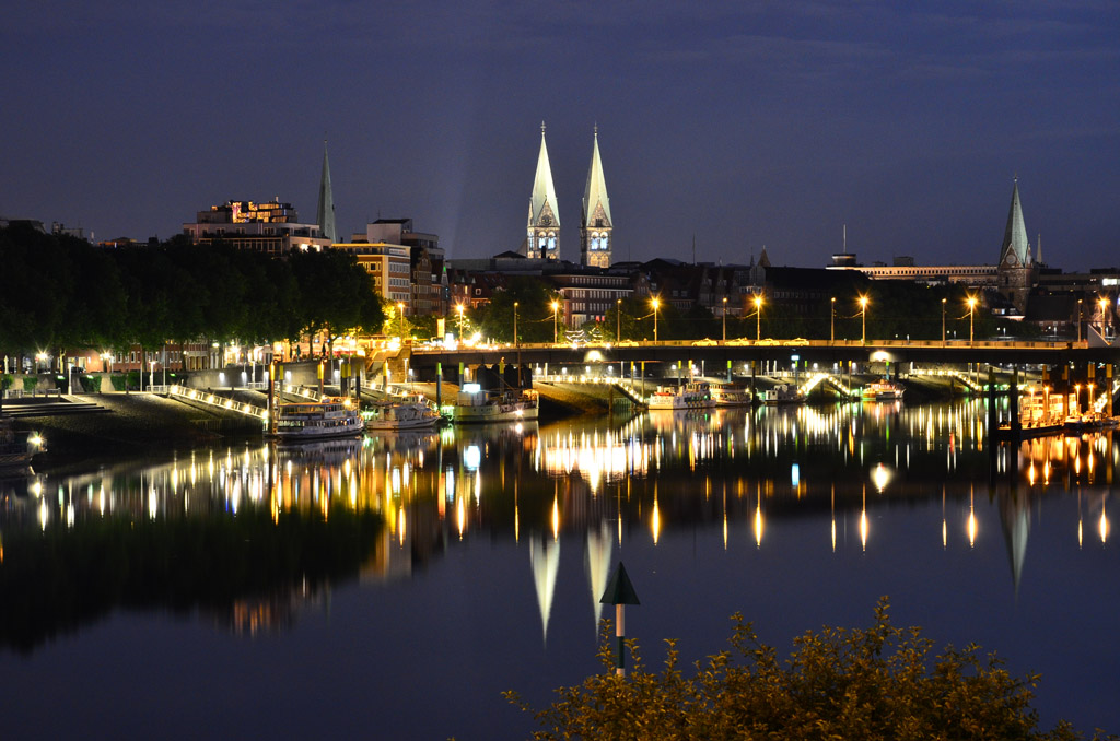 Bremen - ... bei Nacht