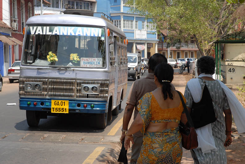 Bus Panjim to Bambolim (Goa)