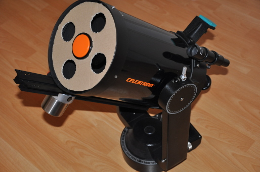 C8 mit Blende , Prismenschiene und Gewicht