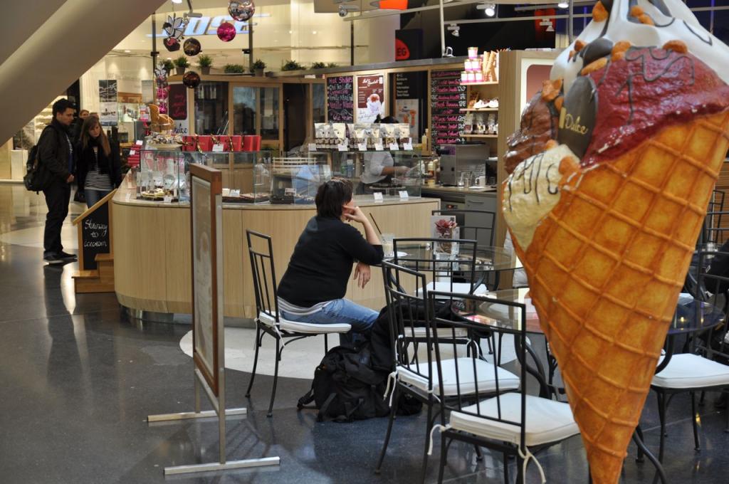 Cafe in Frankfurt MyZEIL