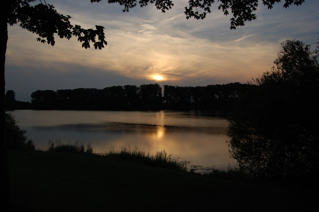 Campingplatz Doktorsee, aus der Vorzelttür geknipst
