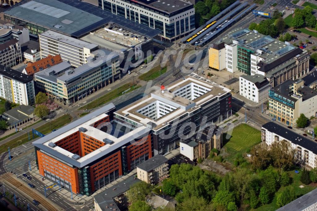 Chemnitz   Luftbild   Innenstadt Sa, 20042009   02