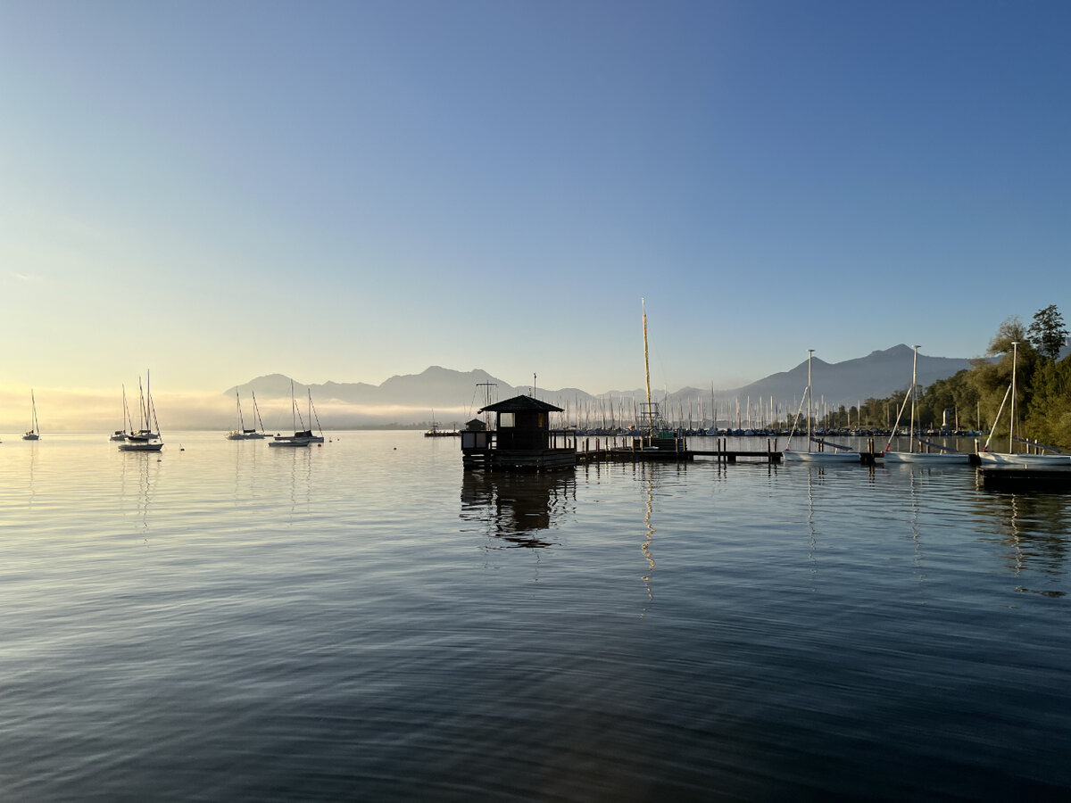Chiemsee am Morgen
