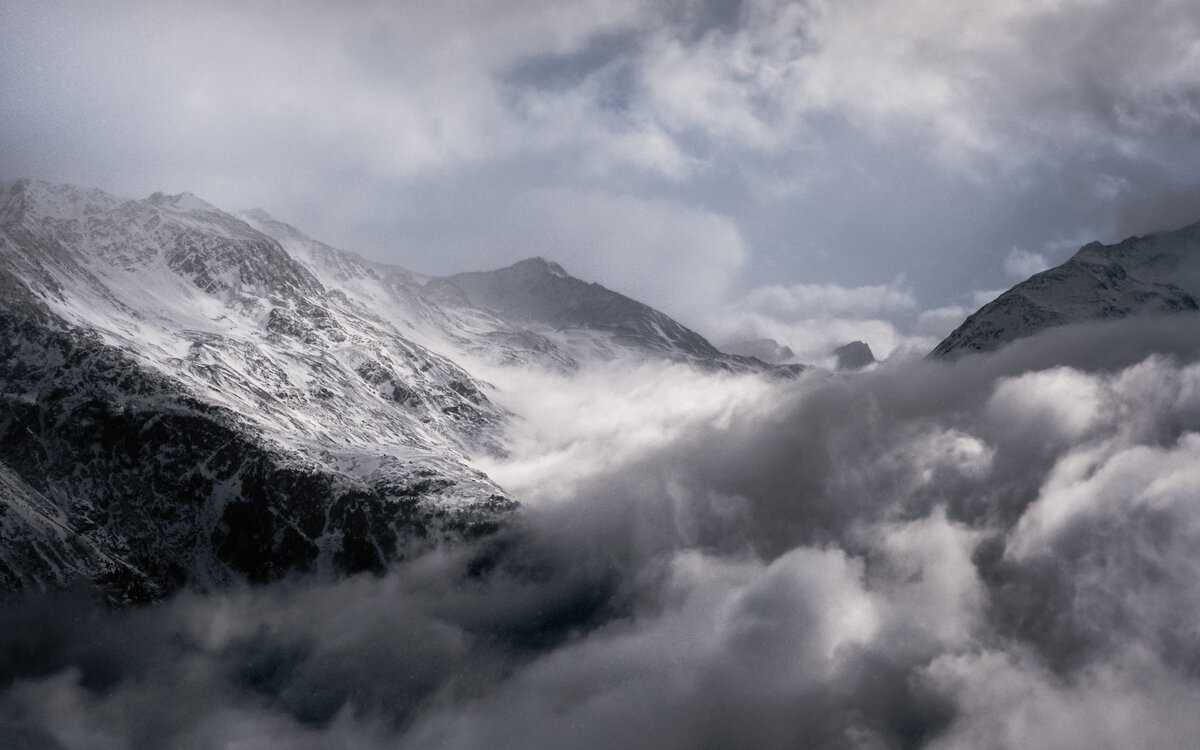 Clouds and Mountains