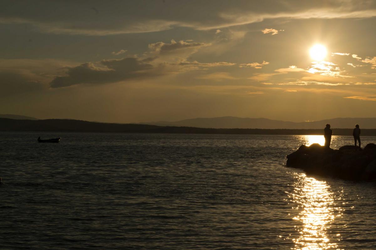 Crikvenica Urlaub  Sonnenuntergang 2018 2626