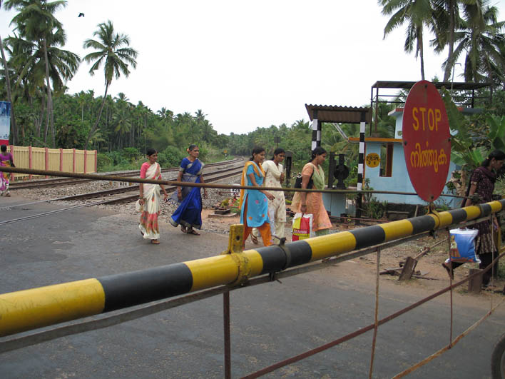 Crossing railway (Karnataka)