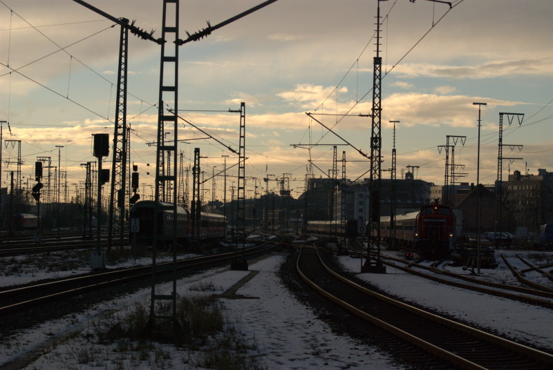 Dürrenhof Blick zum Hauptbahnhof